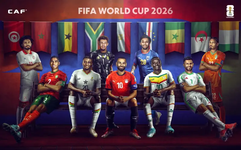 أفريقيا تدخل كأس العالم 2026 بقوة تاريخية أفريقيا تدخل كأس العالم 2026 بقوة تاريخية